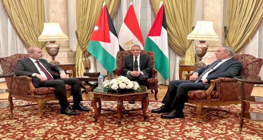اجتماع تشاوري أردني مصري فلسطيني في القاهرة