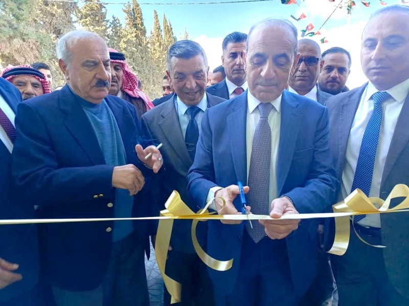المصري يفتتح قاعة نادي ماعين في مادبا