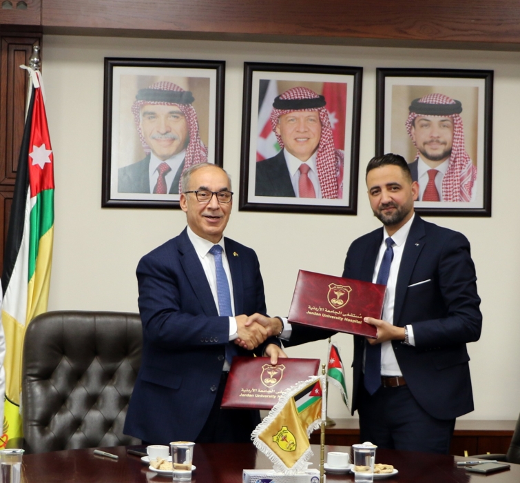 اتفاقيّة تعاون مشترك بين مستشفى الجامعة وشركة بلا دور