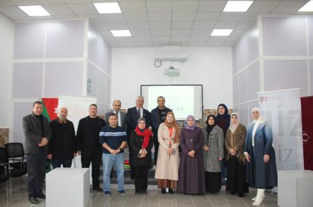 مدير تربية عجلون يتابع ورشة  أثر التعلم القائم على اللعب بدمج الطلبة