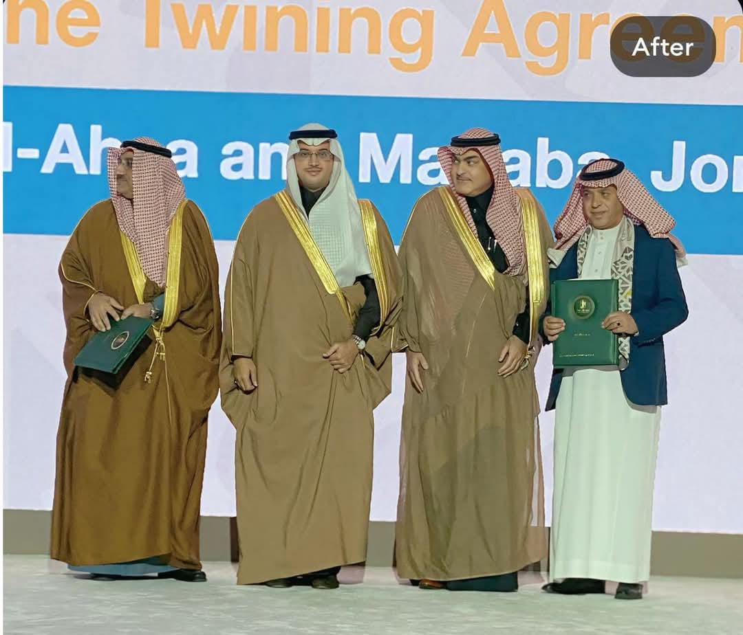 توقيع اتفاقية توأمة بين بلدية مادبا ومدينة الاحساء السعودية