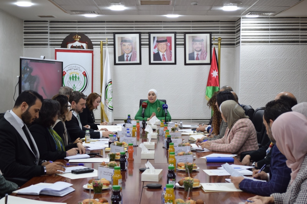 وزيرة التنمية الاجتماعية تستقبل المدير الإقليمي لهيئة الأمم المتحدة للمرأة