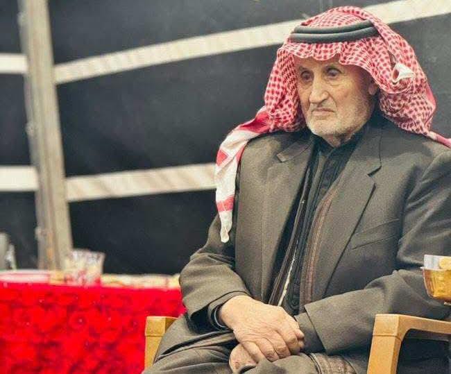 وفاة الحاج حمد سلامة الرجيلات السلايطة شارك في حروب الجيش العربي