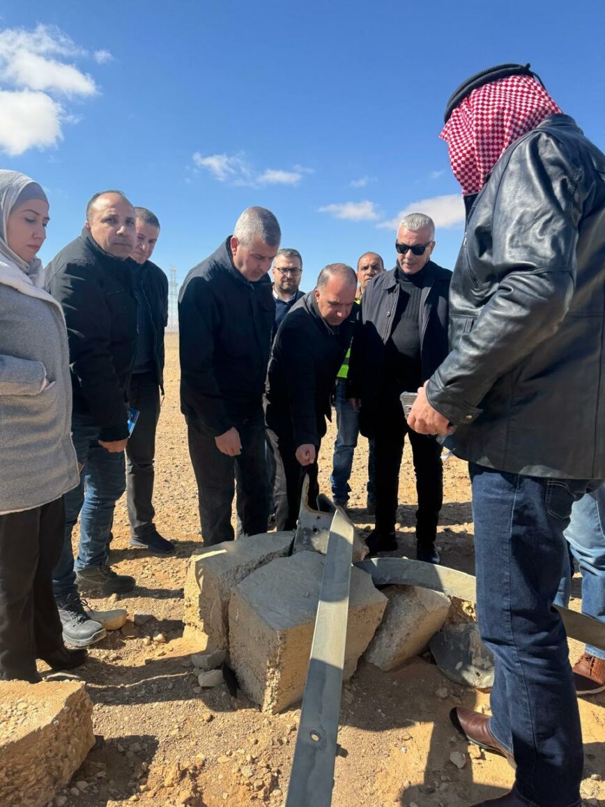 وزير الطاقة ينفذ جولة ميدانية للتأكد من إدامة تزويد الكهرباء في معان