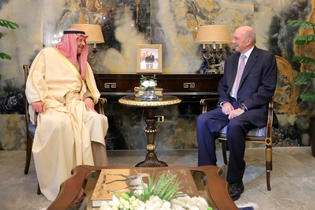 الفايز يستقبل سفير المملكة العربية السعودية لدى الأردن
