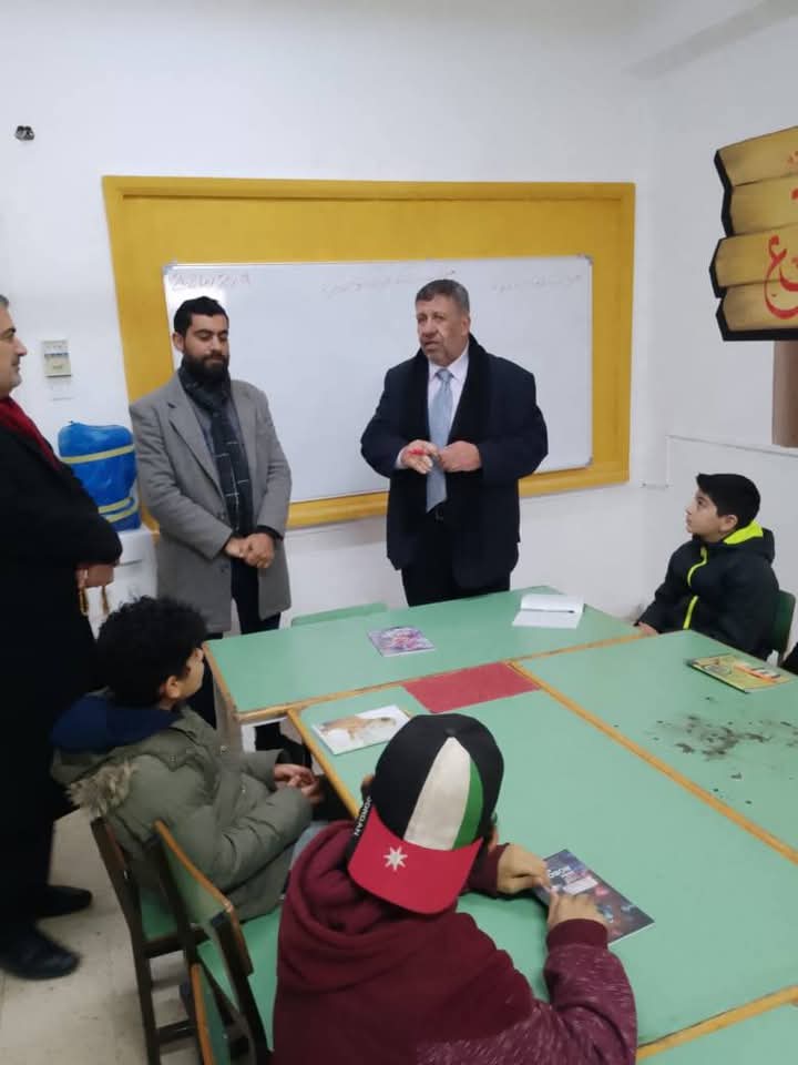 مدير الشؤون التعليمية في جولة تفقدية لمدارس لواء الكورة.