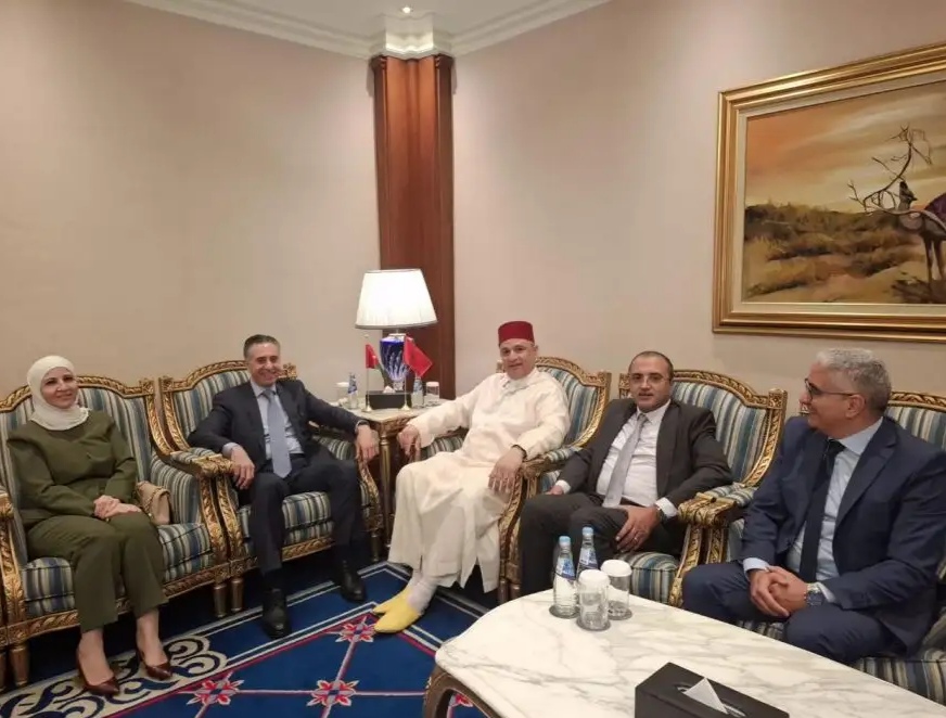 بالصور...القضاة يبحث التعاون الاقتصادي مع قطر والبحرين والمغرب وتركيا