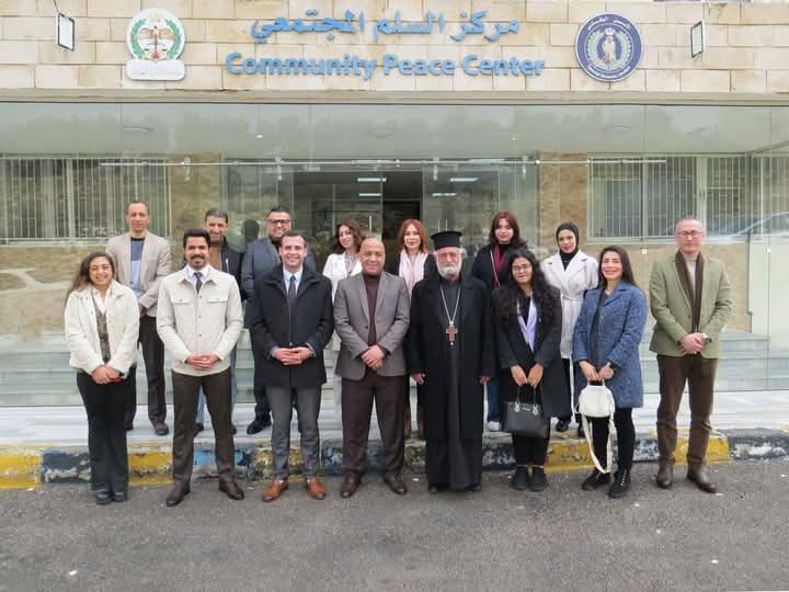 مركز السِلم المجتمعي يستقبل وفداً من فريق البذل والعطاء الأردني