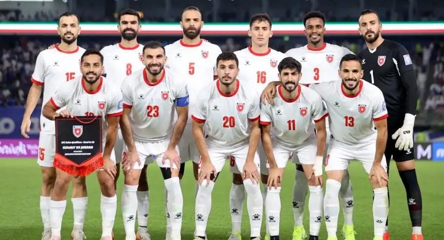 النشامى بمواجهة كوريا الشمالية في 14 آذار