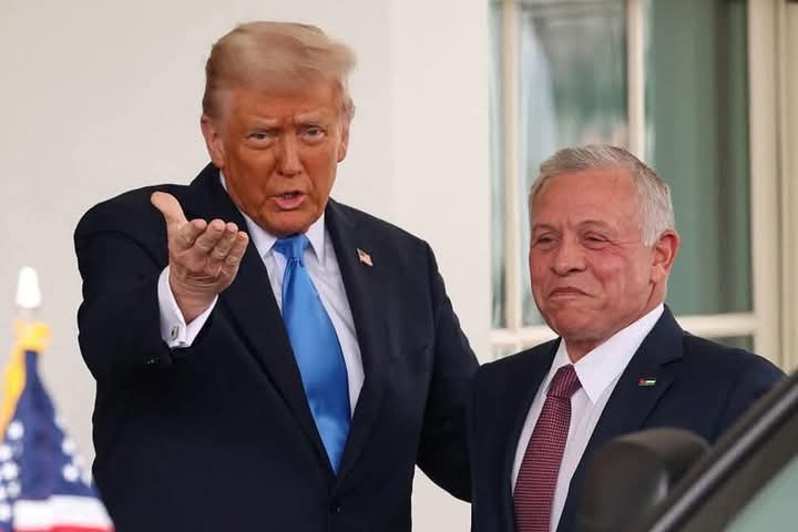 الملك يثبّت الموقف الأردني في حديثه مع ترامب: مصلحة بلادي أولًا