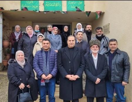 الشوابكة يلتقي أعضاء مجلس التطوير التربوي لشبكة غرب صويلح