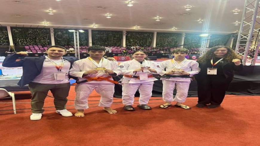 المنتخب الوطني للجوجيتسو تحت 16 عاما يحرز 3 ميداليات ببطولة آسيا