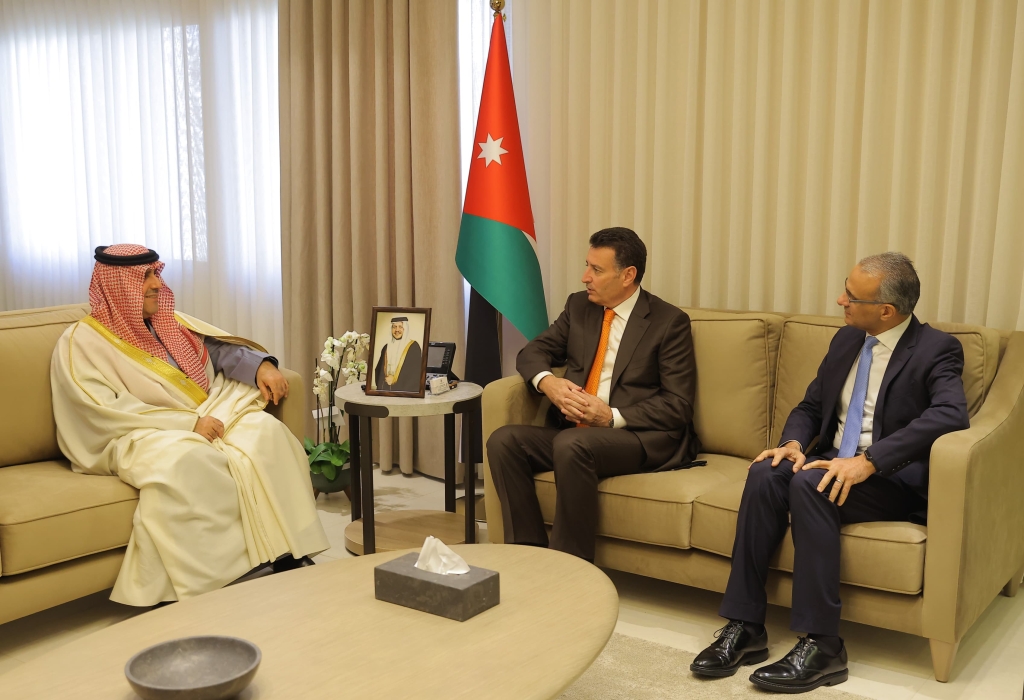 الصفدي يستقبل رئيس الديوان العام للمحاسبة في المملكة العربية السعودية