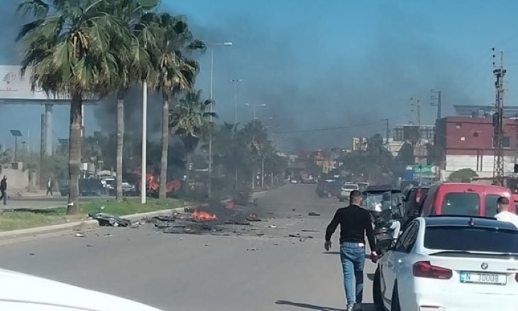 شهيد في غارة إسرائيلية على صيدا جنوب لبنان