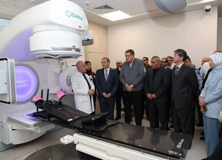 إفتتاح توسعة قسمي الطب النووي والأشعة العلاجية بالبشير