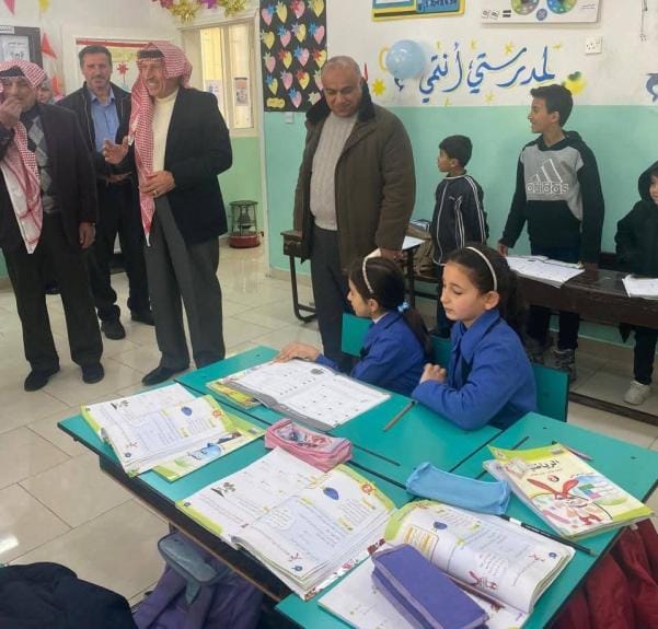 افتتاح مبنى مدرسة الشهيد محمد العزام في لواء الوسطية