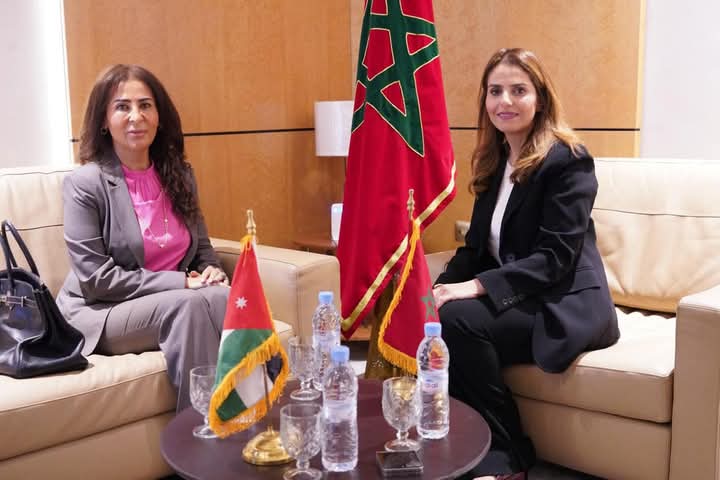 تعزيز التعاون الاقتصادي بين الأردن والمغرب في لقاء بين السفيرة غنيمات والنائبة شاهين