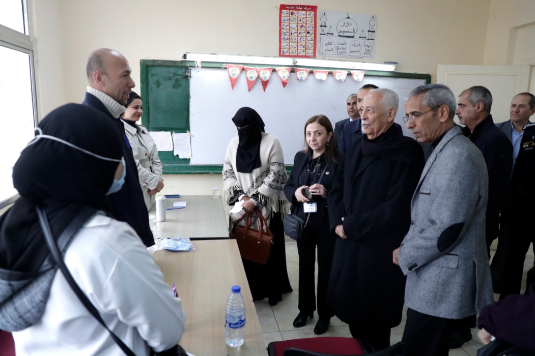 بالصور ..العيسوي يرعى انطلاق حملة الوداد للأيام الطبية المجانية من مشروع إسكان الملاح