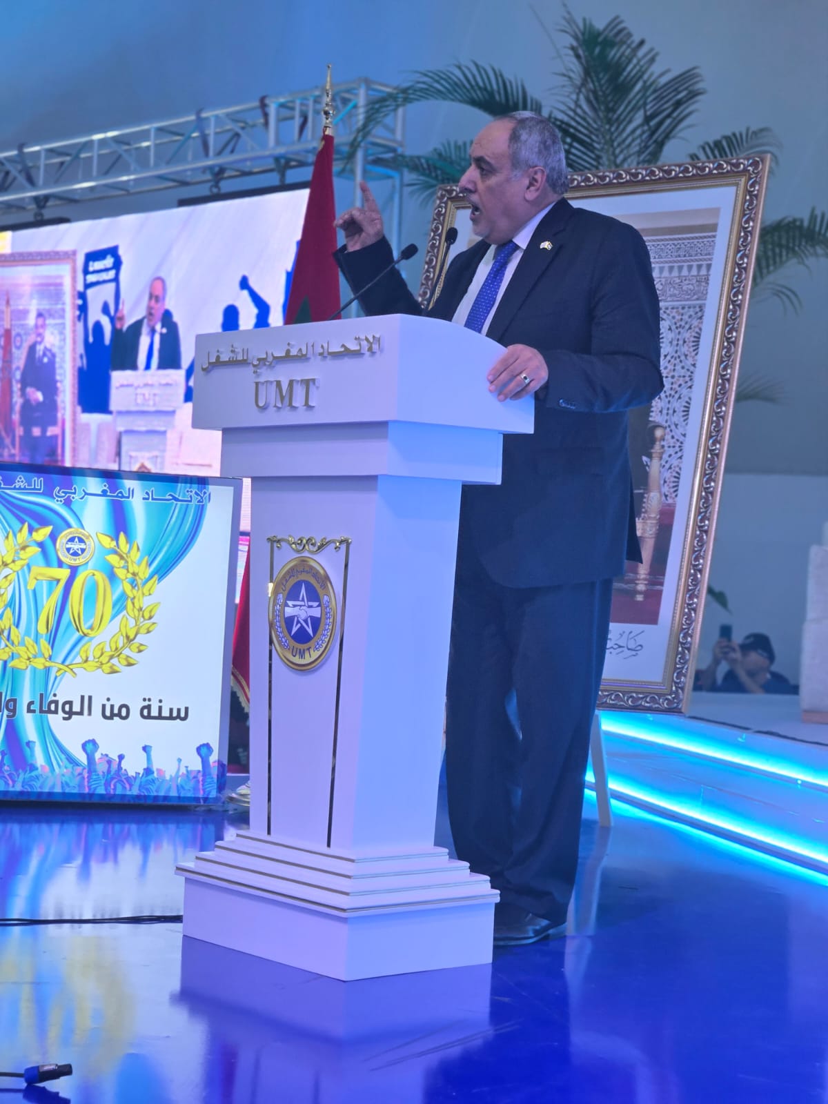 اتحاد العمال يشارك بالمؤتمر الوطني للاتحاد المغربي للشغل