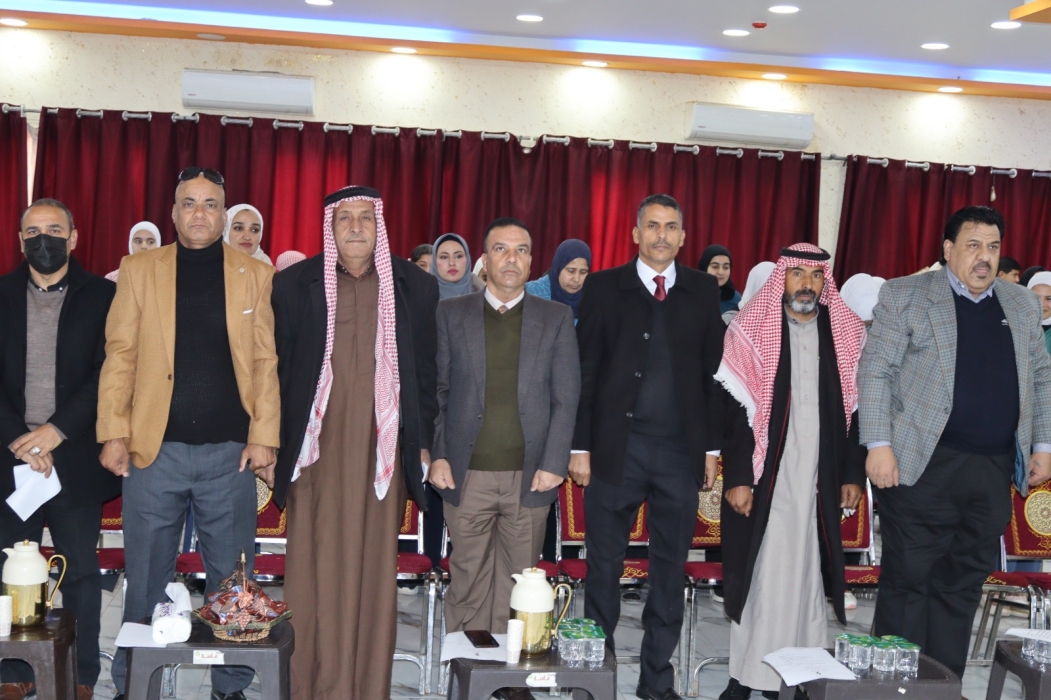 المساعيد يرعى تكريم الطلبة الفائزين بمسابقه البحث العلمي على مستوى المديرية