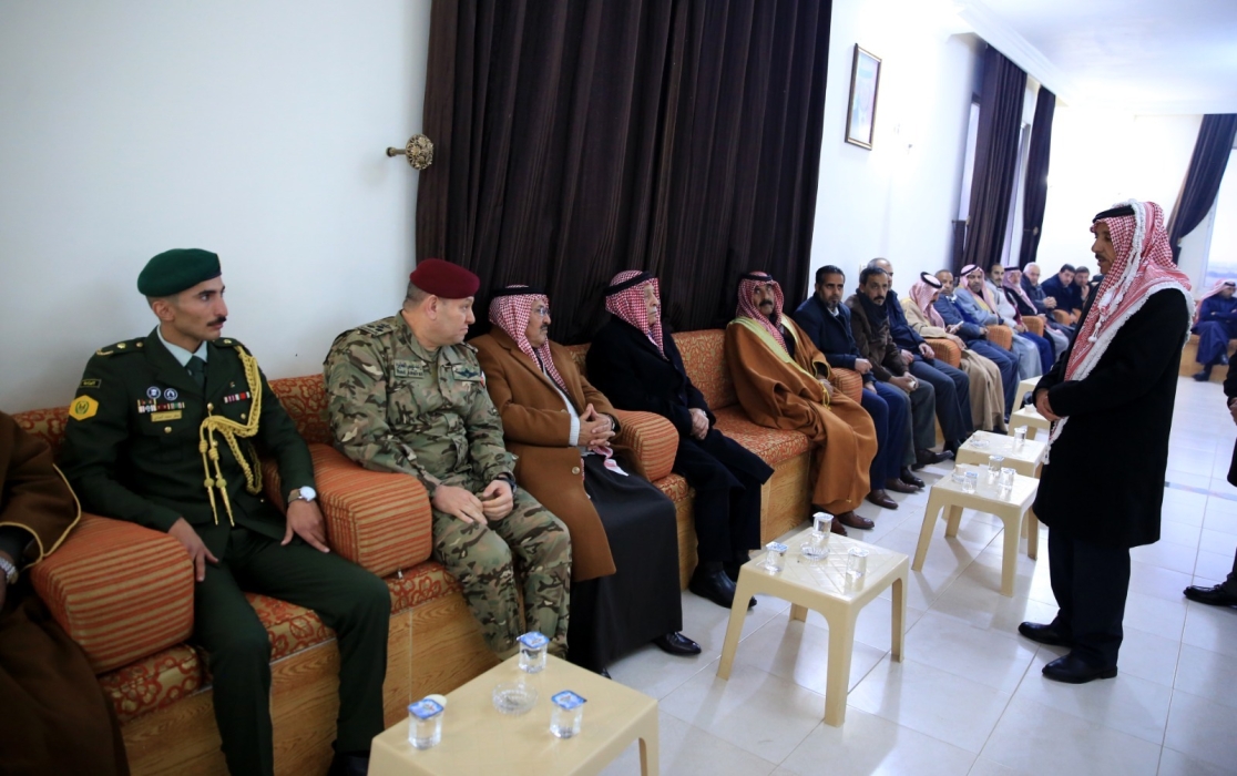 مندوبا عن الملك وولي العهد.. العيسوي يعزي الزبن والمطالقة والردايدة...صور