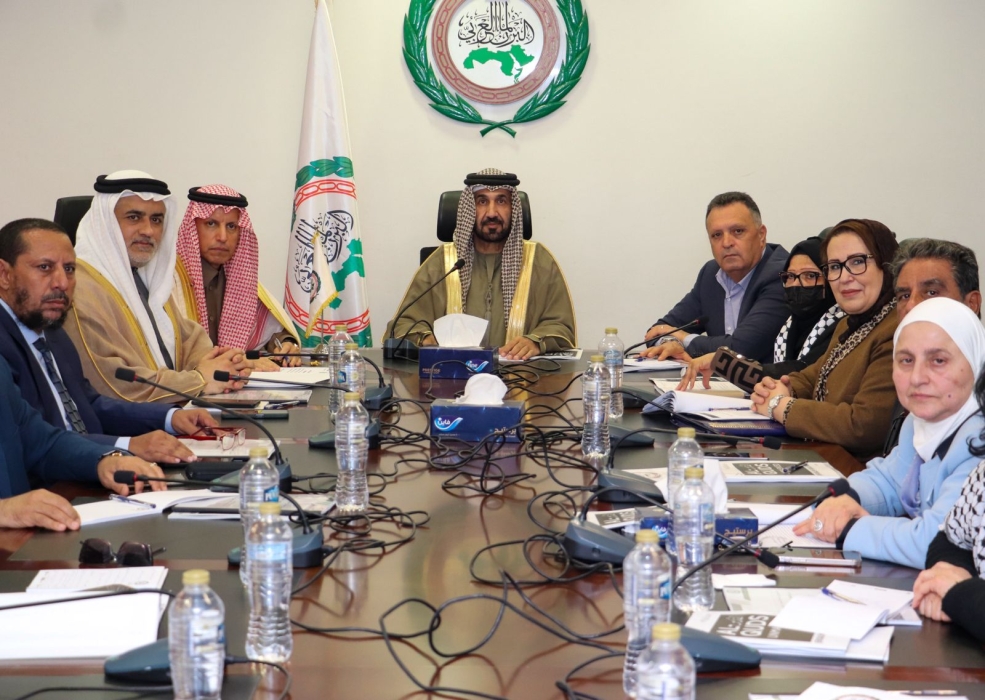 لجنة فلسطين التابعة للبرلمان العربي تعقد اجتماعها
