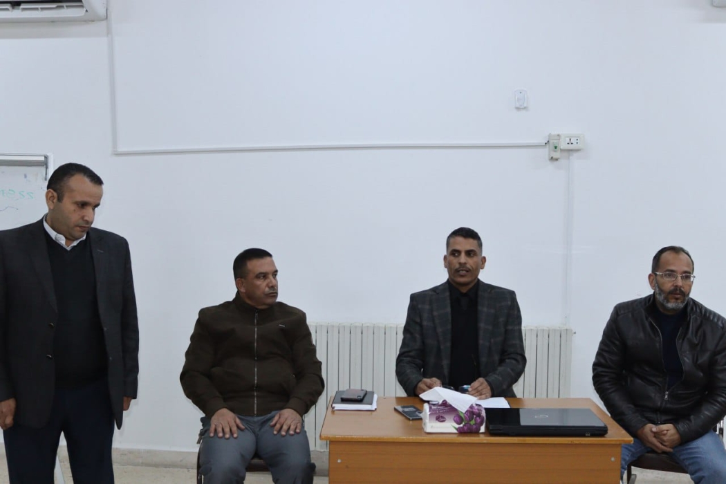 لقاءً توعوياً حول التوجيه المهني في تربية البادية الشمالية الغربية