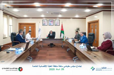 قرارات اقتصادية جديدة لمجلس مفوضي سلطة العقبة