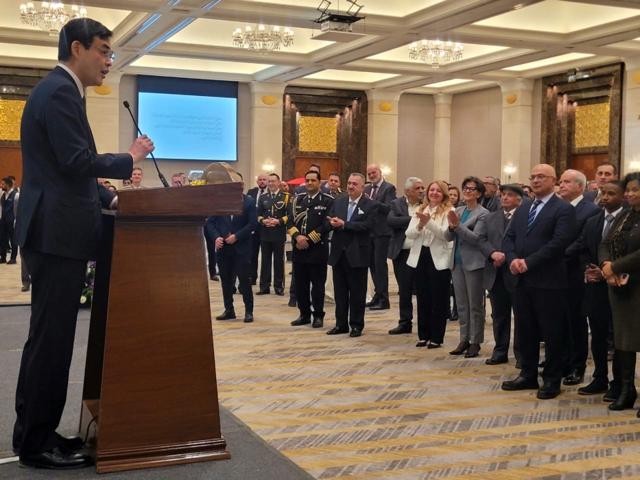 السفارة اليابانية تحتفل بالعيد الوطني لبلادها