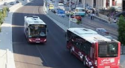 تعديل ساعات عمل حافلات التردد السريع وباص عمّان خلال رمضان