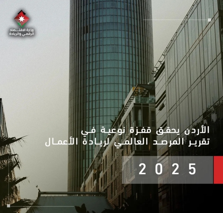 الأردن يحقق قفزة نوعية في تقرير المرصد العالمي لريادة الأعمال 2025