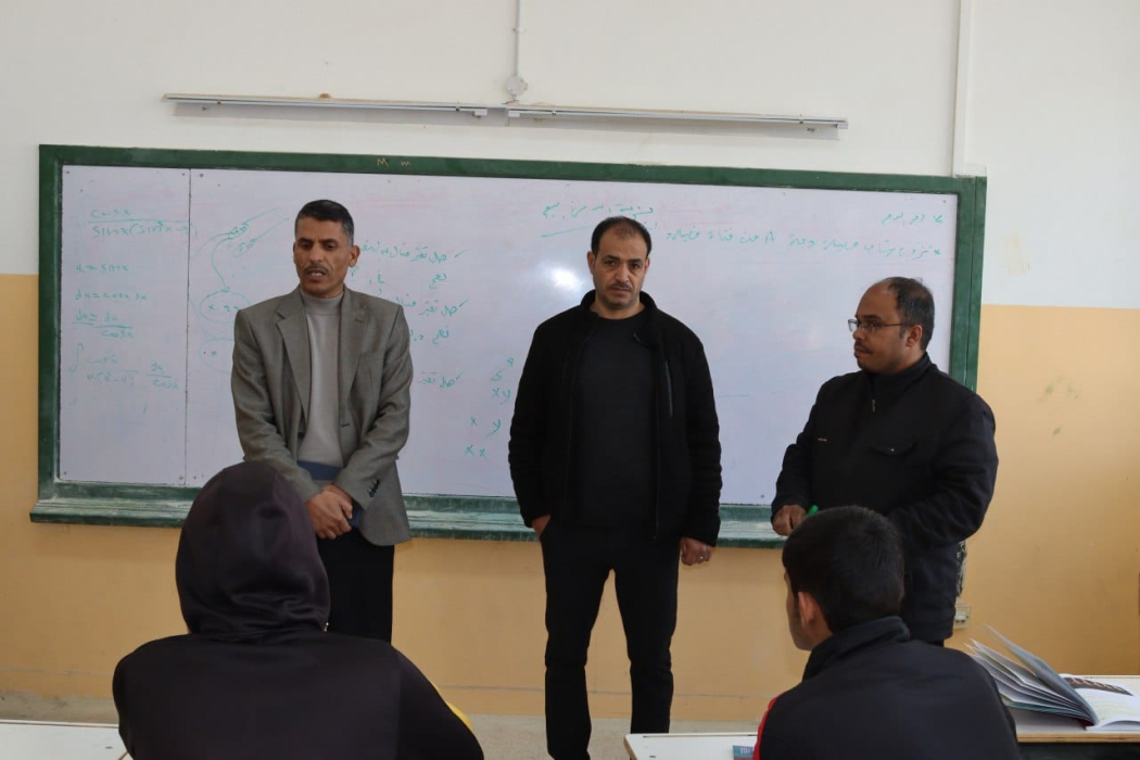 المساعيد يتفقد عددا من مدارس قضاء الخالدية