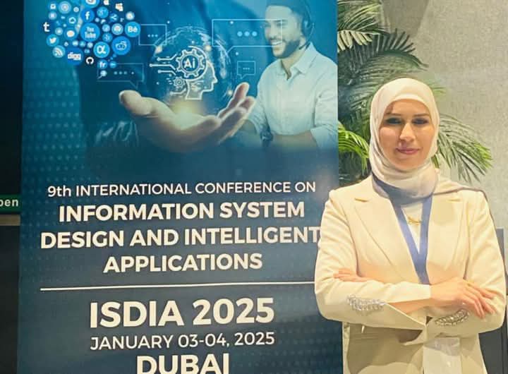 أكاديمية أردنية تفوز بأفضل ورقة بحثية في مؤتمر دولي لتصميم أنظمة المعلومات
