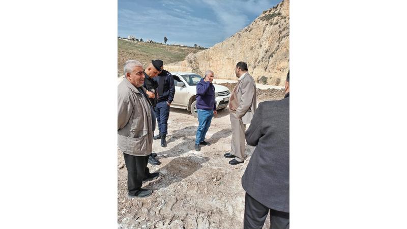 محافظ اربد يشكل لجنة متخصصة للكشف على وادي الغفر