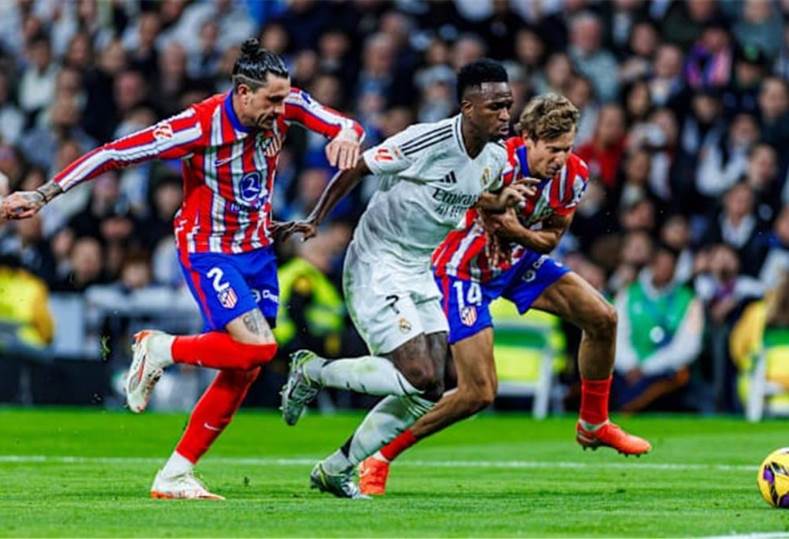 فوز  ريال مدريد علي أتلتيكو بثنائىة مثيرة في دوري أبطال أوروبا