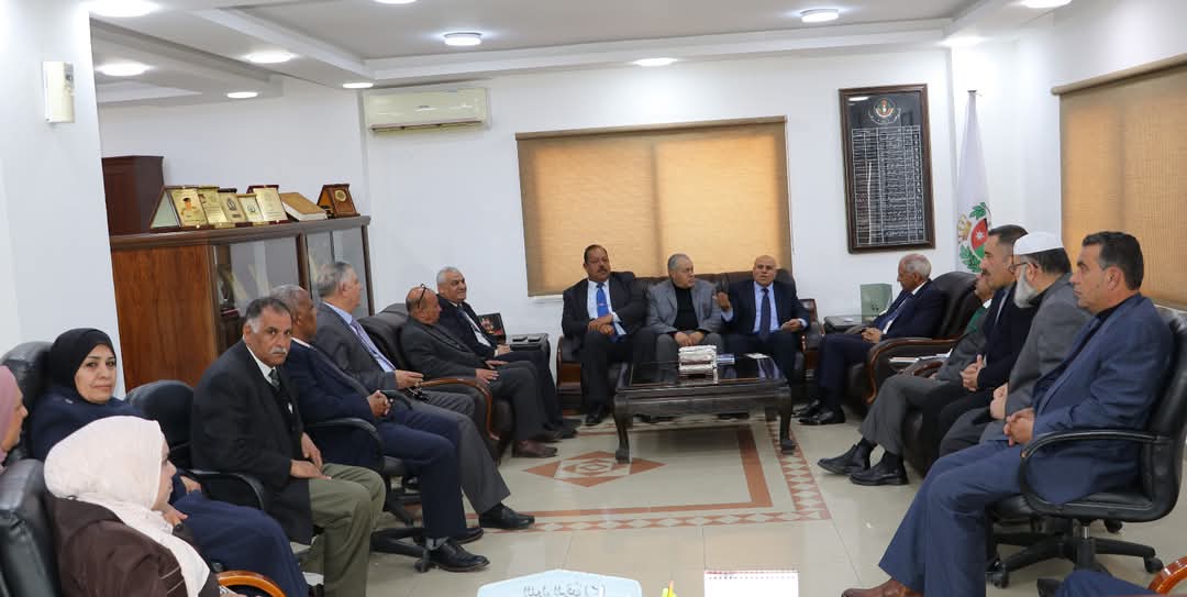 الرقاد يستقبل رئيس وعدد من اعضاء ملتقى متقاعدي جنوب شرق عمان