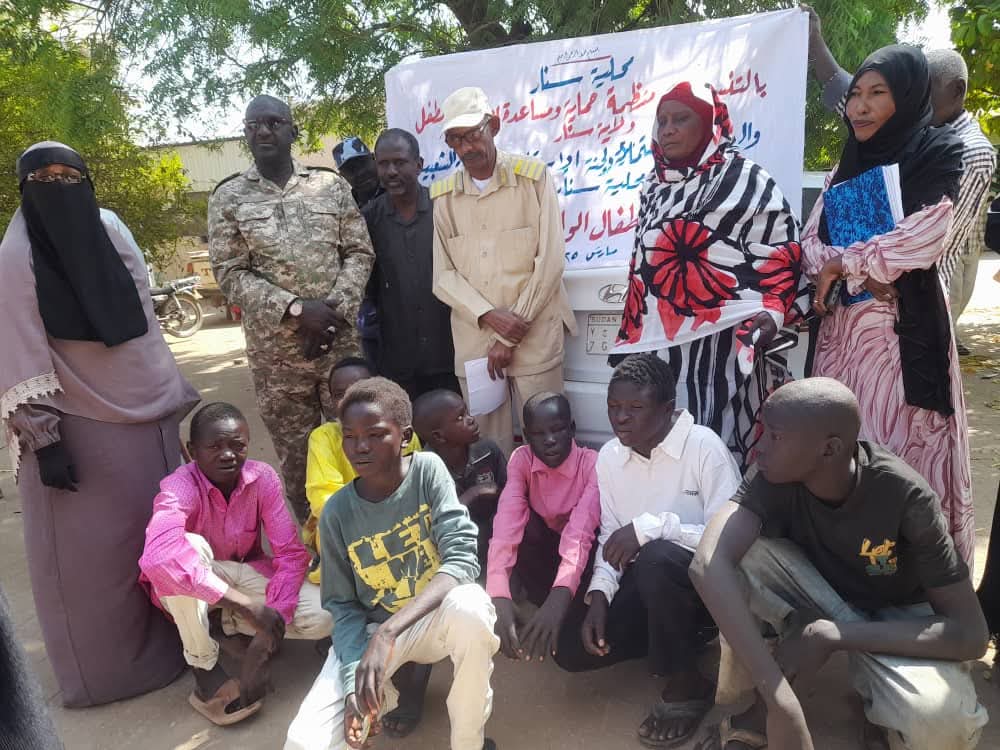 برنامج عودة الأطفال الوافدين إلى ولاية الجزيرة بالسودان
