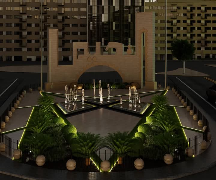 بلدية الفحيص تُعلن عن التصميم الجديد لدوار شاكر استعدادًا للتنفيذ  صور