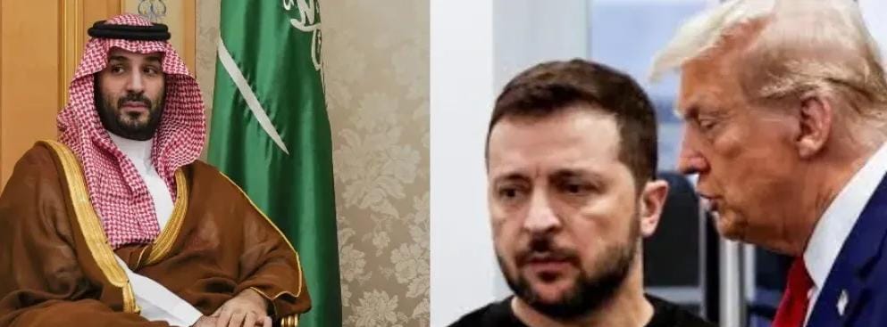 ترامب وزيلينسكي : سنزور السعودية للقاء ولي العهد محمد بن سلمان