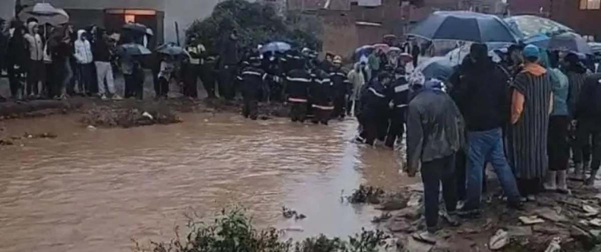 خسائر بشرية ومادية جراء سيول وفيضانات في شرق المغرب