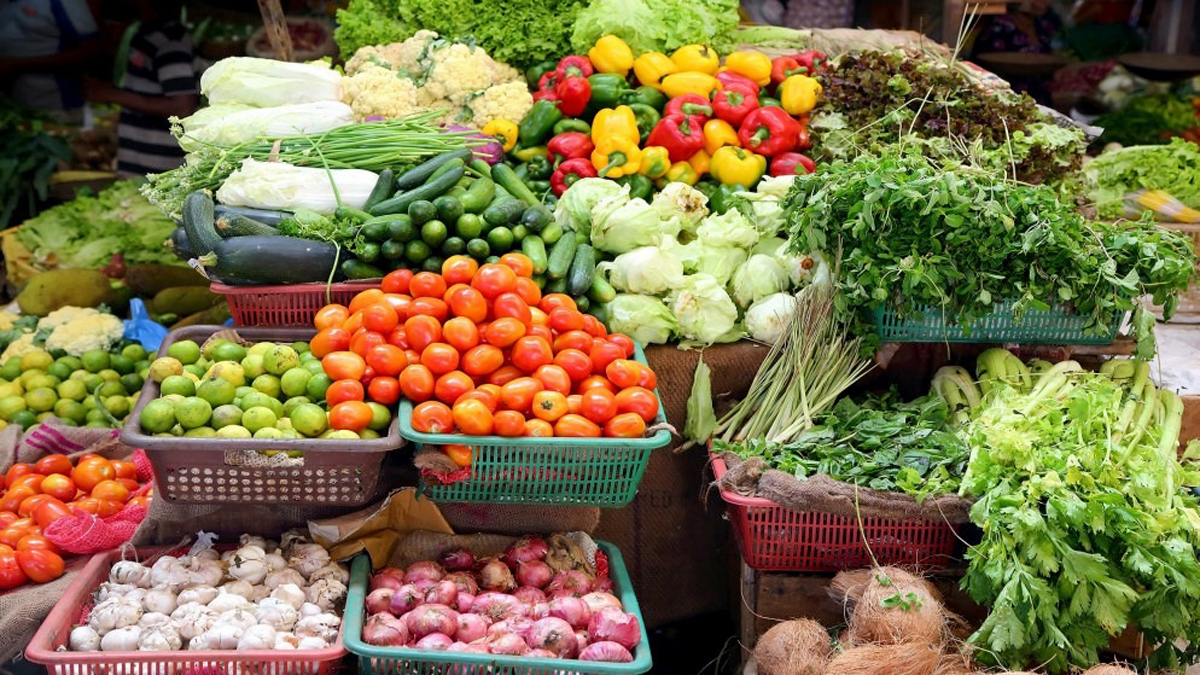 2936طن خضار وفواكه  ترد للسوق المركزي اليوم