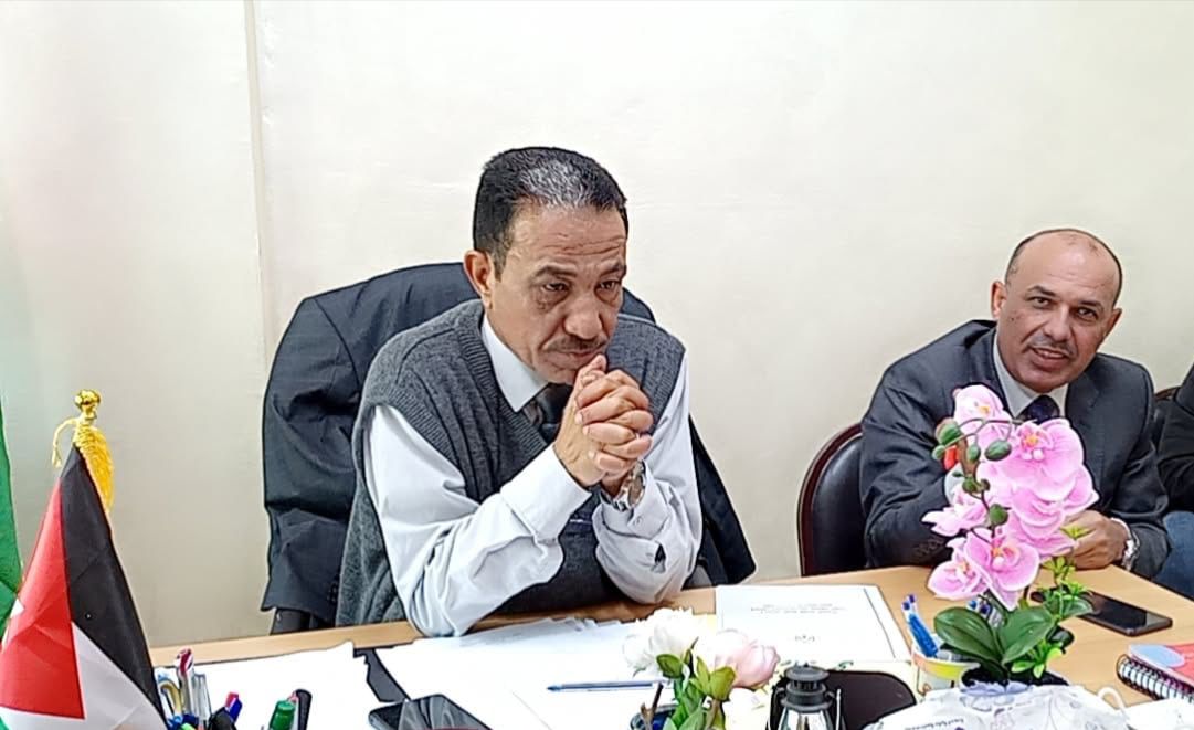 مدير تربية لواء الموقر يترأس اجتماع  مناقشة الخطة التنفيذية