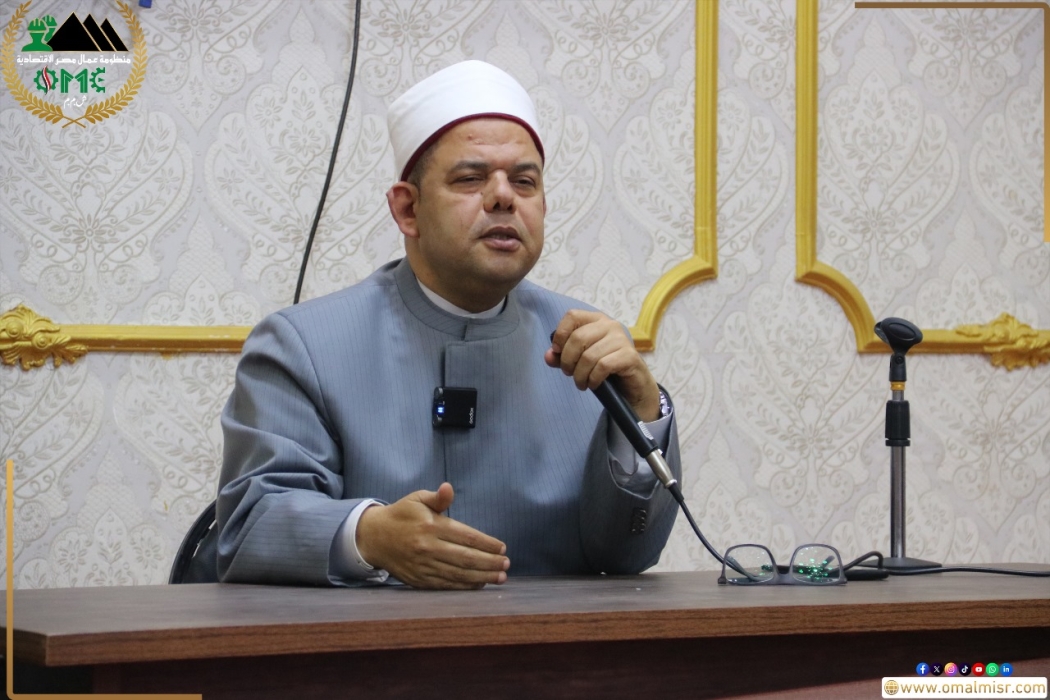 عمال مصر الاقتصادية ... الدكتور إبراهيم رضا يقدم محاضرة متميزة حول أخلاقيات الصائم