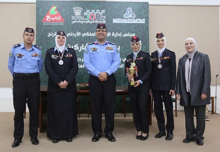 درك المهام الخاصة يحصد لقب بطولة الامن العام السنوية للشطرنج