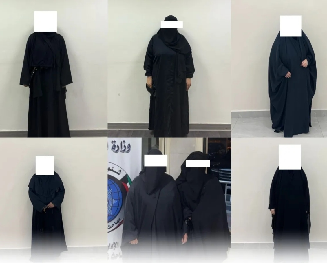 الكويت تضبط متسولات أردنيات وتنشر صورهن ..وتلوح بعقوبات
