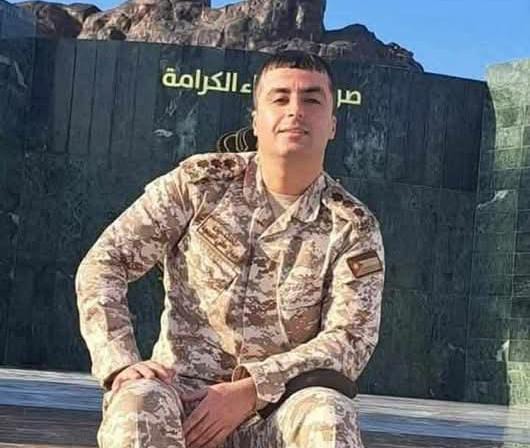 وفاة النقيب المهندس عدي الدعجه اثر حادث سير مؤسف