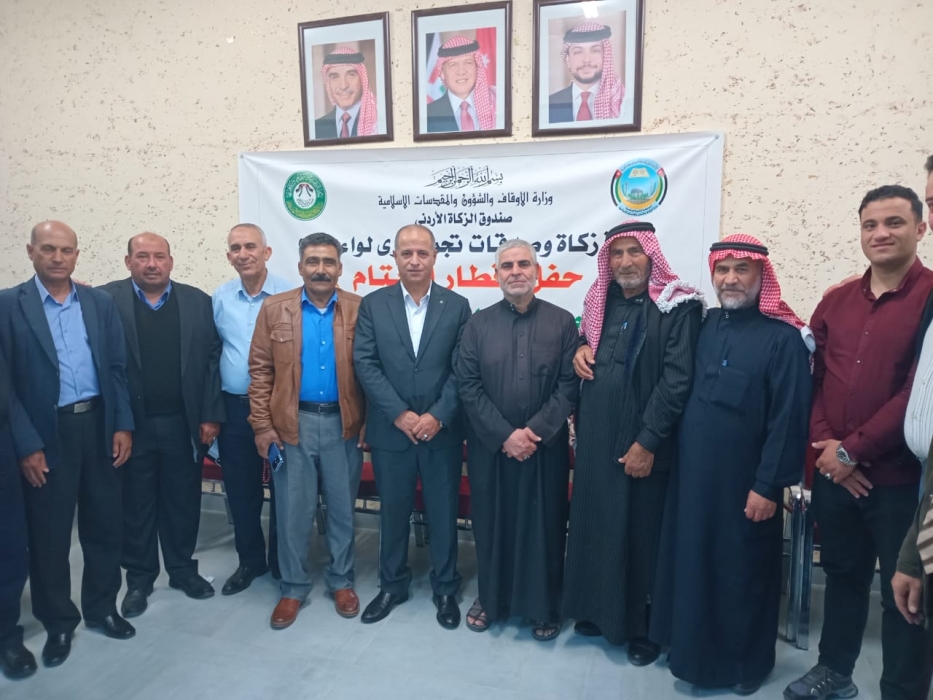 متصرف لواء فقوع الهقيش يرعى فعاليات اقامة مائدة افطار للأيتام