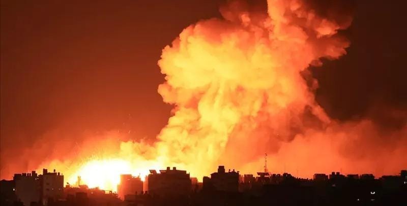 مجزرة في غزة .. أكثر من 200 شهيد بينهم 3 قادة من حماس في غارات الاحتلال
