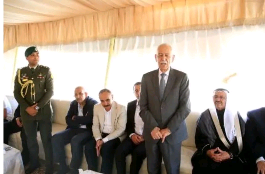 العيسوي ينقل تعازي الملك وولي العهد لعشائر العدوان وأبو الراغب