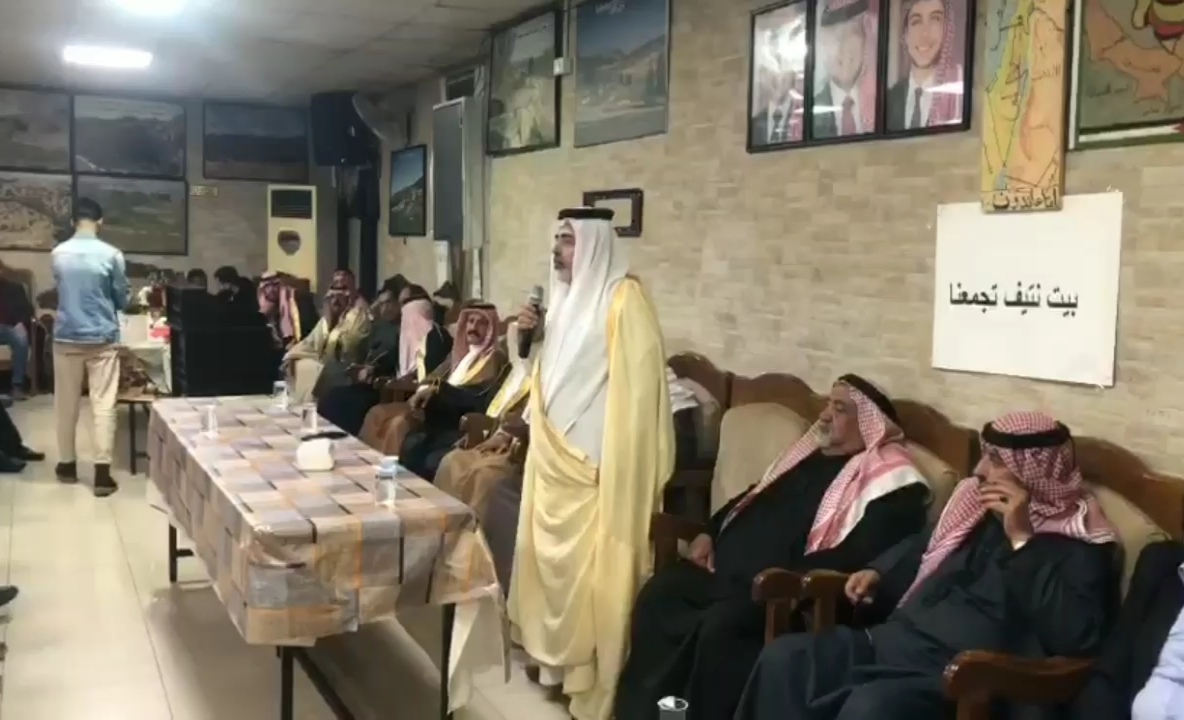 صلح عشائري بين عشيرة عجور  آل ديه وعشيرة آل أعمر السماعنة. ..صور